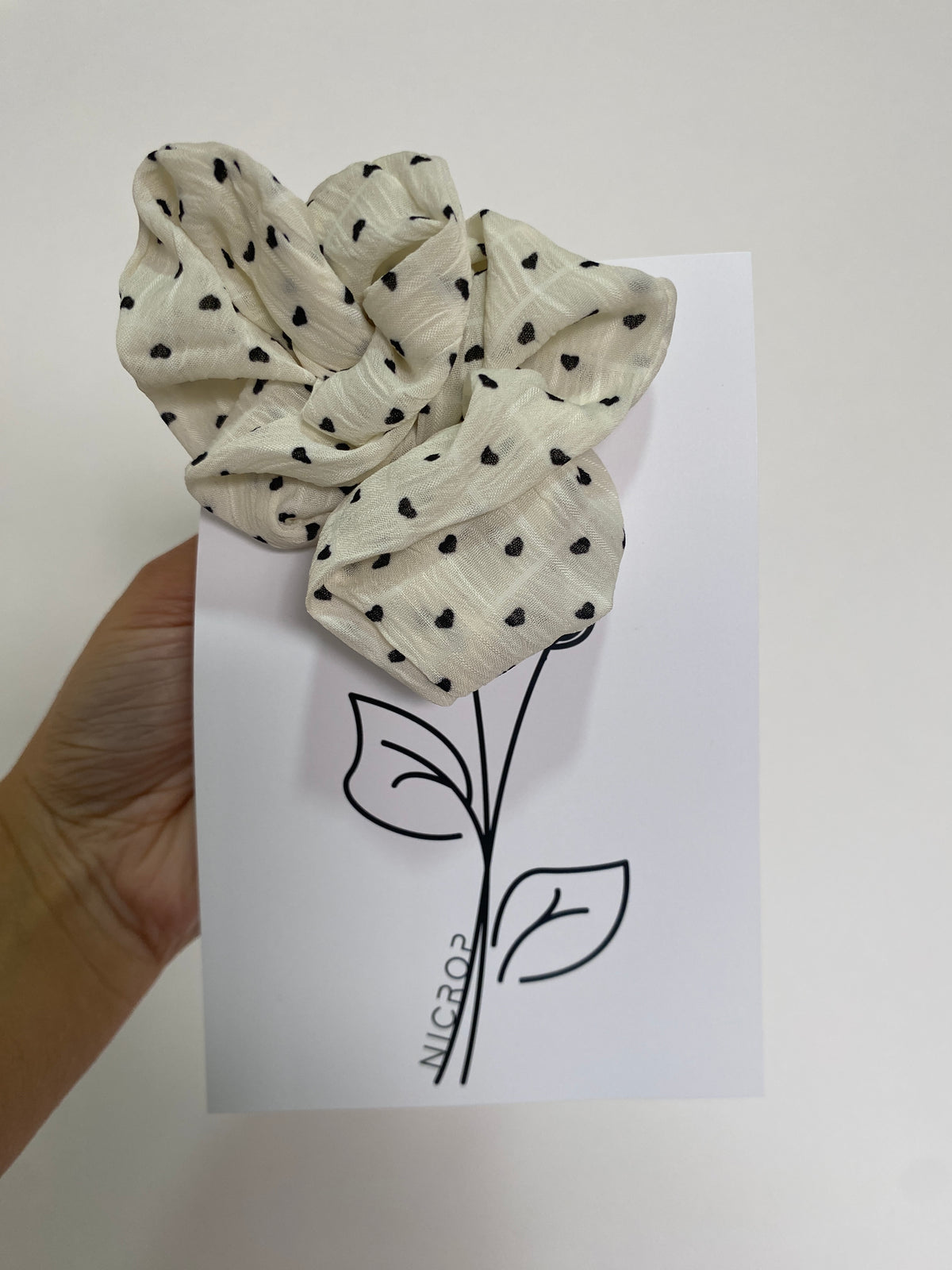 Maxi Scrunchie Corazones