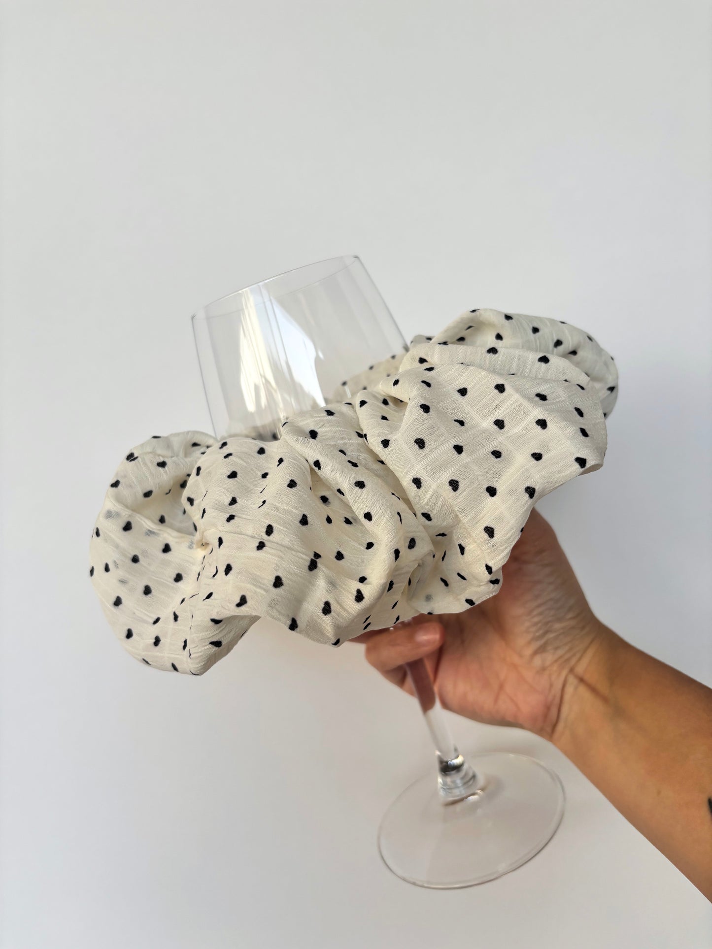 Maxi Scrunchie Corazones