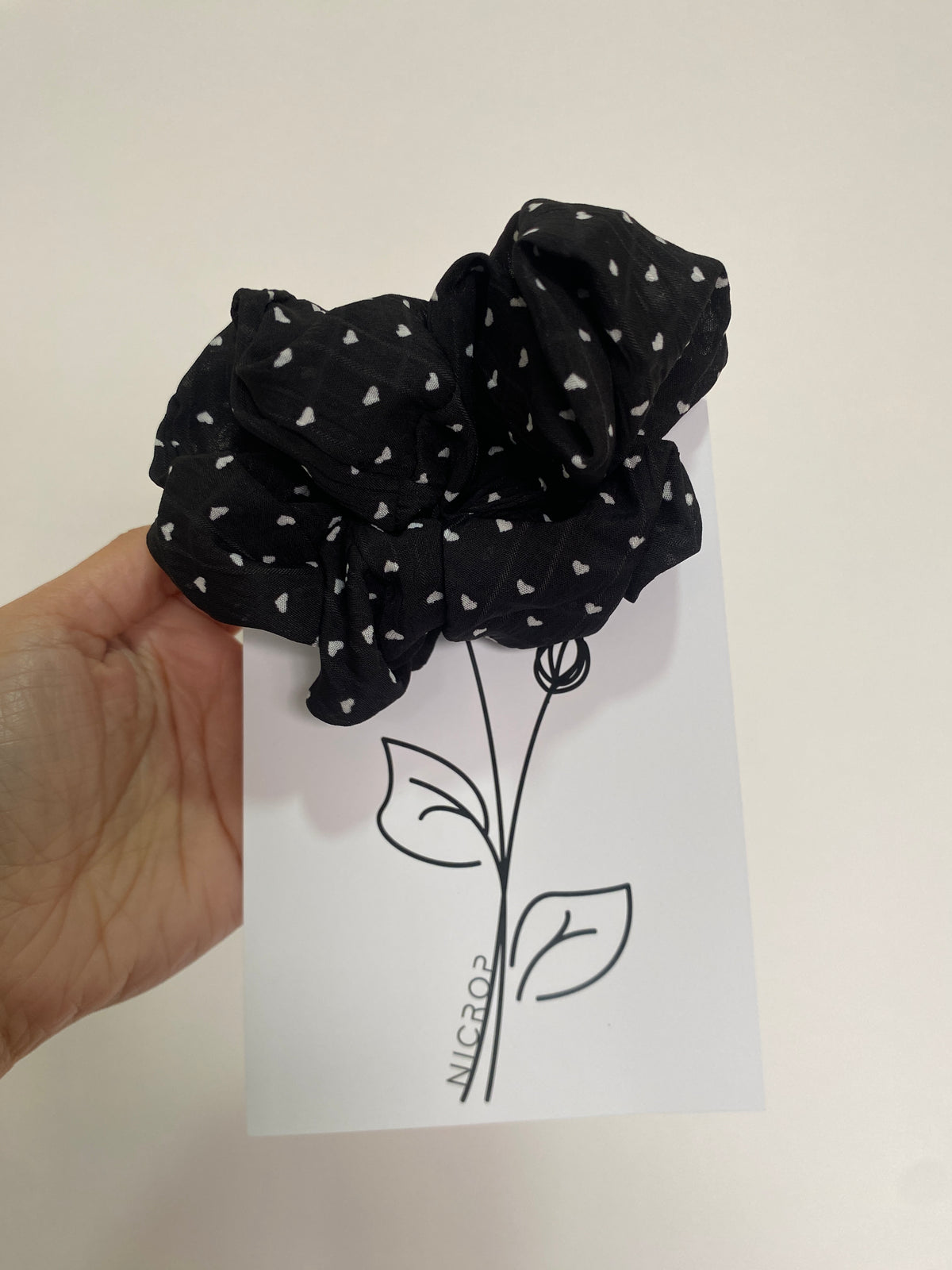 Maxi Scrunchie Corazones