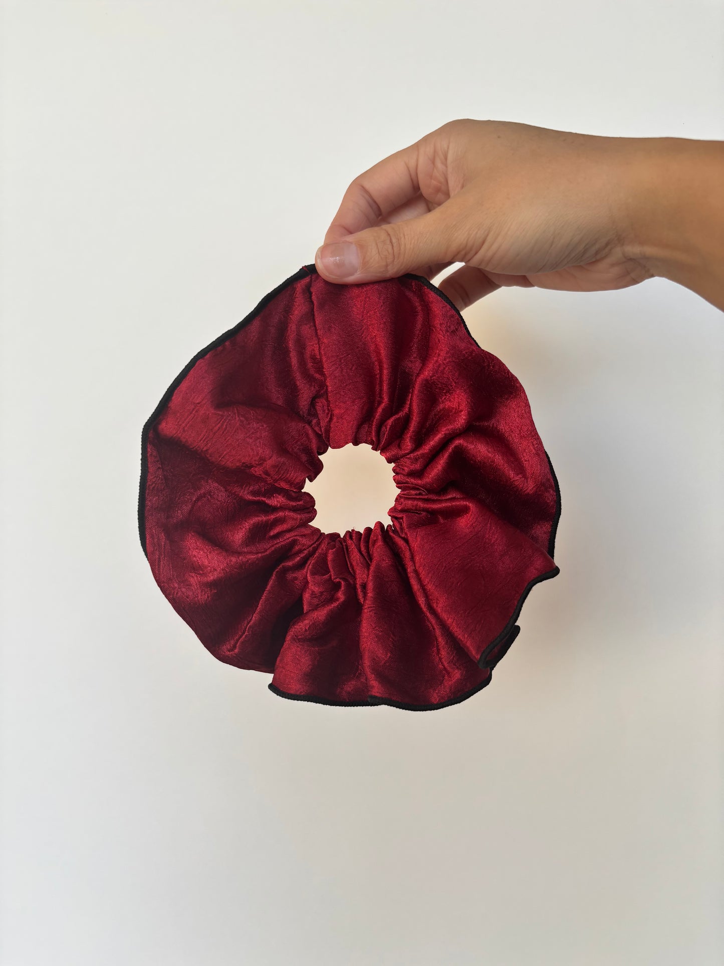Scrunchie Satín Texturizado
