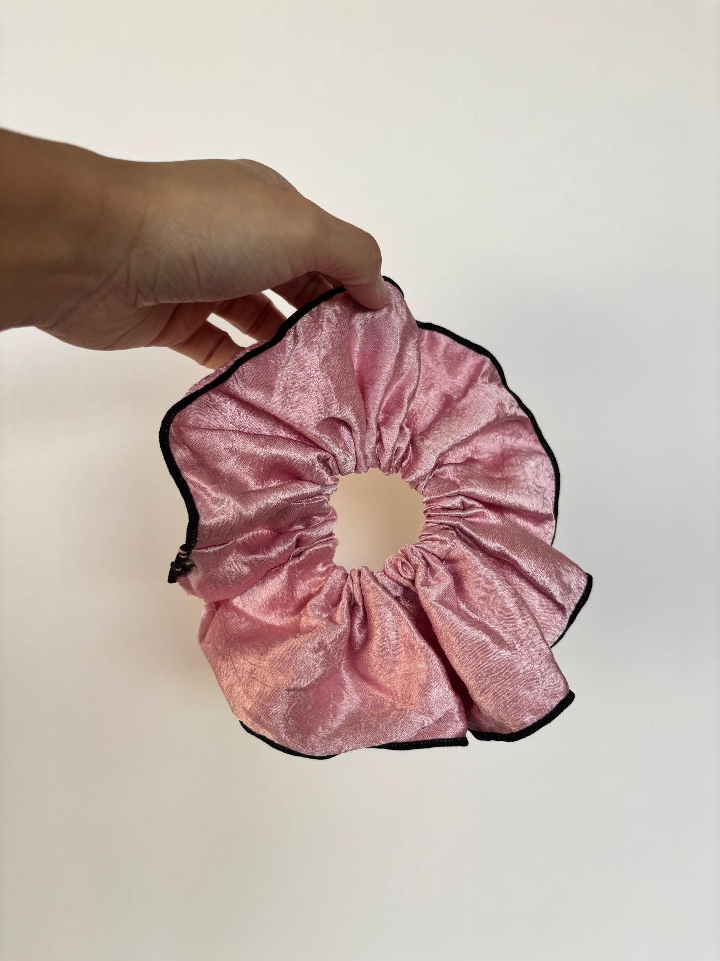 Scrunchie Satín Texturizado