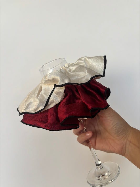 Pack Scrunchies Satín Texturizado